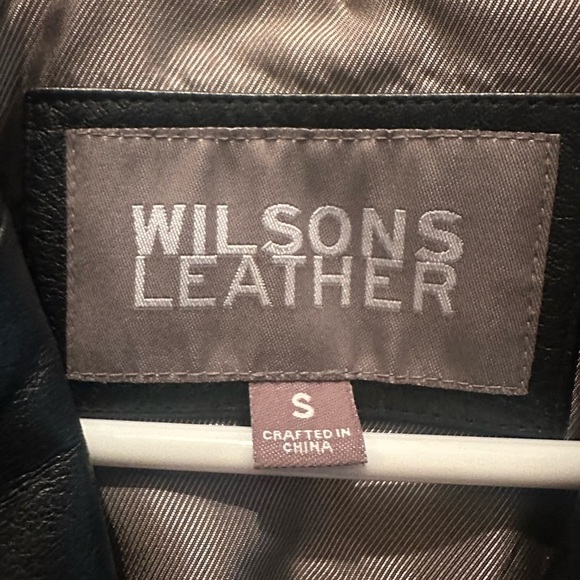 Wilsons Leather Women's Black Button-Up Jacket - Picture 4 of 8